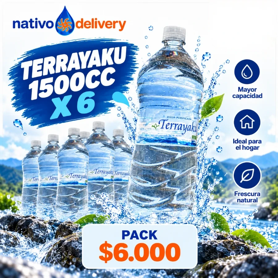 Folleto Terrayaku 1500cc, pack de 6