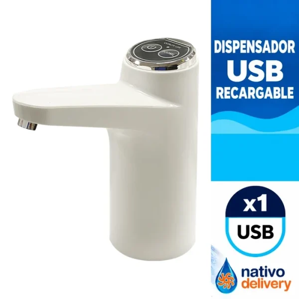 Dispensador USB Premium NV — Blanco: antes $17.380, ahora $13.900. Ir al producto