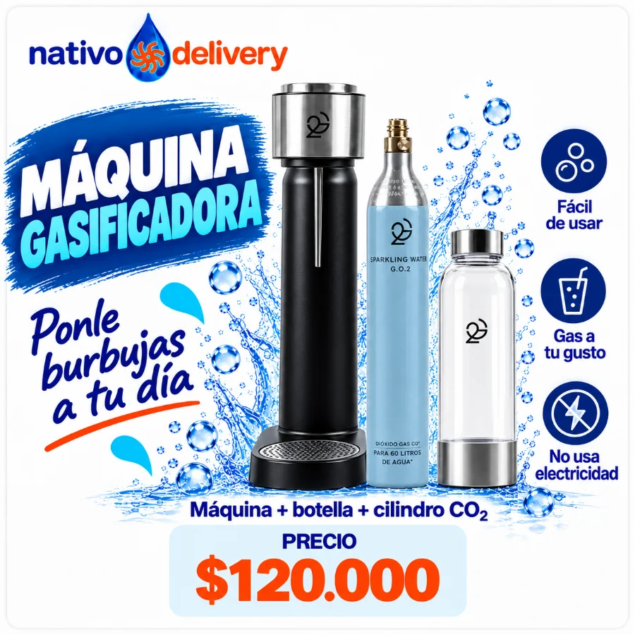 Máquina gasificadora: $120.000. Ir al producto